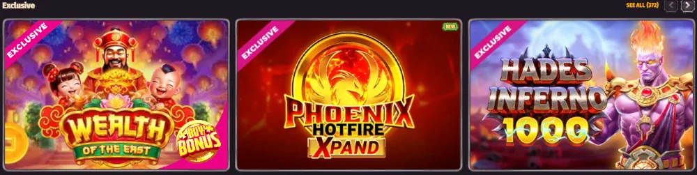 Dragonia exclusive games